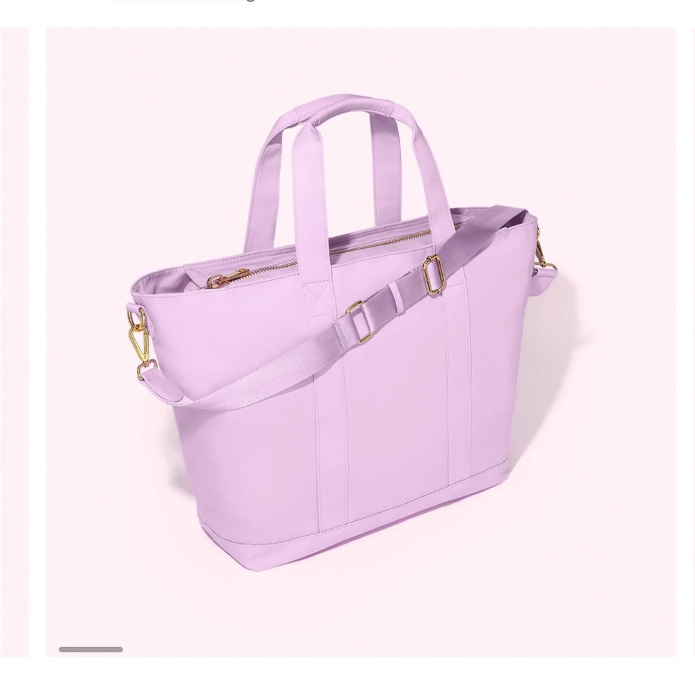 Stoney Clover Lane Grape Large Tote Bag, NWT in plastic! - Picture 3 of 5